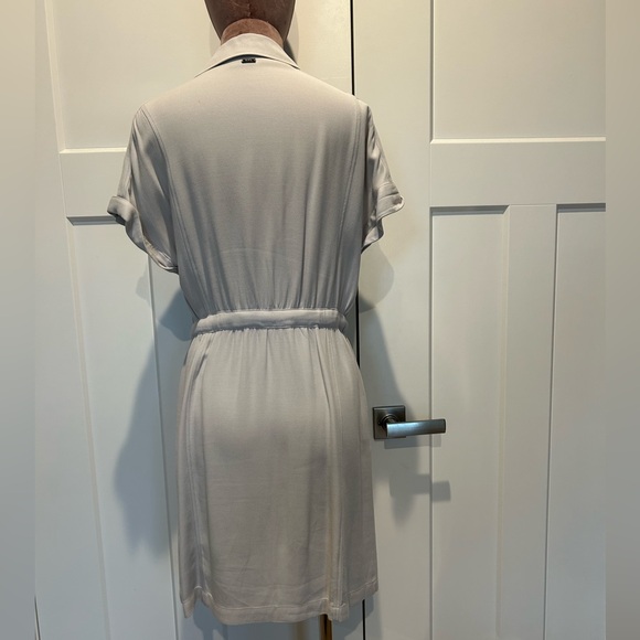 Grey Armani Exchange dress, size 4. Excellent condition, worn once. - Picture 6 of 14